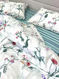 Комплект постільної білизни Ecotton двоспальний Сімейний 150х215 см сатин білий (рис. 24307) (24826) - мініатюра 3