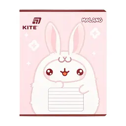 Зошит Kite Molang, 18 аркушів, клітинка (ML26-236), в асортименті - мініатюра 10