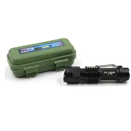 Ручний ліхтар X-Balog Police BL-525 COB світлодіодний акумуляторний з бічним світлом - мініатюра 3
