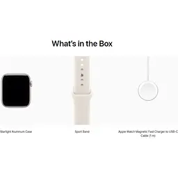 Смарт-годинник Apple Watch SE 3 GPS 44mm Starlight Aluminum Case with Starlight Sport Band S/M (MEHG4) [145279] - мініатюра 4