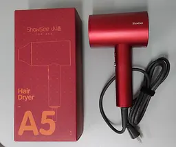 Фен для волосся ShowSee Electric Hair Dryer A5-G Red - мініатюра 4