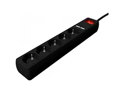 Мережевий фільтр EnerGenie 1.5 м Black (SPG5-U2-5-02) - мініатюра 4