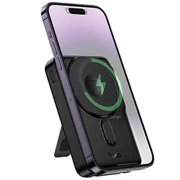 Портативний ЗП Power Bank Hoco Q48 Core PD20W з БЗП+iWatch 10000 mAh Black - мініатюра 5