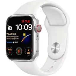 Сенсорні розумні жіночі смарт-годинник i7 Pro Max White (16063) - мініатюра 2