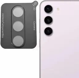 Захисне скло на камеру DK 3D Color Glass для Samsung Galaxy S23 S911 015644 black - мініатюра 9