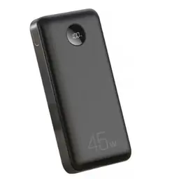 Зовнішній акумулятор XO PR203 45W 2 USB+Type-C QC і PD3.0 20000mAh чорний - мініатюра 3