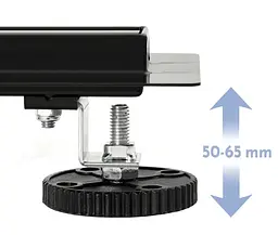 Душовий канал Rea Neox Slim Pro 50 см black REA-G2744 - мініатюра 3