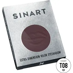 Пресовані тіні для повік Sinart Extra Dimension Velor Eyeshadow T08 1.5 г - мініатюра 3