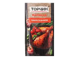 Маринад ТОРЧИН Томати та Базилік 160г