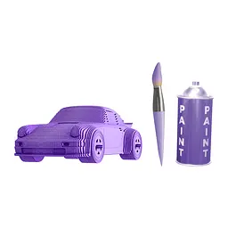 Порше 911 - Картонний 3Д пазл Cartonic - мініатюра 6
