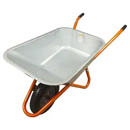 Тачка будівельна Flora одноколісна 90 л 200 кг колесо 15" (з 5 частин) (5056464) - мініатюра 8