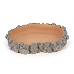 Поїлка для рептилій Hobby Drinking bowl Pebbles M 21x16x3,5см (36401)