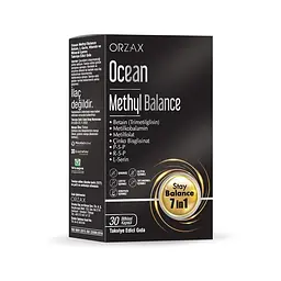 Вітаміни та мінерали Ocean Methyl Balance, 60 капсул Orzax vit0004453