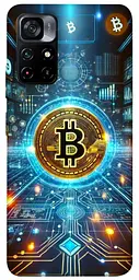 Чохол Demsky Neo bitcoin для Xiaomi Poco M4 Pro 5G