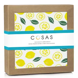Фланелеві пелюшки 80х100 LEMONS COSAS (4822052143865)