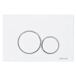 Клавіша змиву Volle Viso Evo білий 222124, Білий