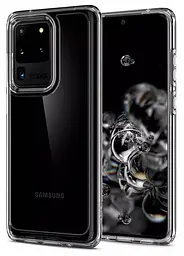 Чохол протиударний прозорий Spigen Ultra Hybrid Crystal ACS00746 для Samsung Galaxy S20 Ultra Clear