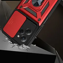 Панель BeCover Military для Poco X5 Pro 5G Red (709117) - мініатюра 4