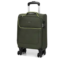 Валіза міні XS тканинний Snowball 22204 46×33×18см 28+7см Хакі