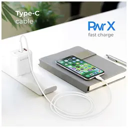 Дата кабель USB 2.0 AM to USB-C 1.2m 30W ACCLAB (1283126559532) - мініатюра 5