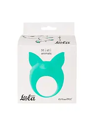 Віброкільце Lola Games MiMi Animals Kitten Kyle 7.8 см (зелений) - мініатюра 3