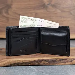 Чоловіче портмоне Tony Perotti Italico 3620 nero (90588) Чорне - мініатюра 4