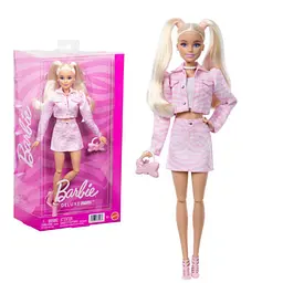 Лялька Barbie Deluxe Style денім-сет у стилі барбікор модна лялька (JJN69)