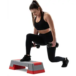 Степ платформа Hop-Sport HS-PP020AS сіро-червона - мініатюра 7