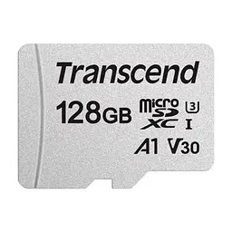 Карта памяти Transcend 128GB microSDXC class 10 UHS-I U3 (TS128GUSD300S-A) - миниатюра 2