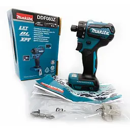 Шурупокрут акумуляторний Makita DDF083Z (40 Нм, 1/4", BL, LXT, без акумуляторів та зарядного пристрою) - мініатюра 6
