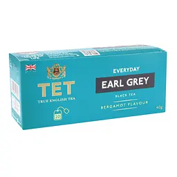 Чай чорний ТЕТ Everyday Earl Grey 40 г (20 шт. х 2 г) (950779) - мініатюра 2