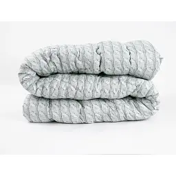 Ковдра зимова силіконова Руно Grey Braid 172х205 см сіра - мініатюра 4