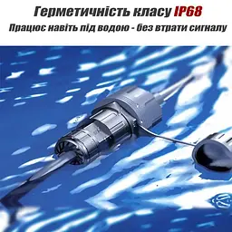 Водонепроникний комплект 2 шт для тарілки та роутера Starlink Ethernet RJ45 Adapter Gen 3 /Mini - мініатюра 2