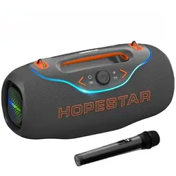 Портативна Bluetooth-колонка Hopestar A6 Club Сірий