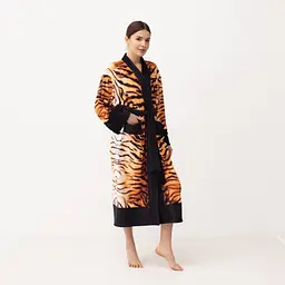 Кімоно жіноче з плюшевого велюру Kimono Soul of the tiger 18389 S - мініатюра 3