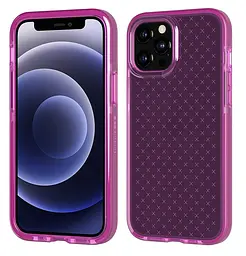 Протиударний чохол з антимікробним покриттям Tech21 Evo Check для iPhone 12 Pro Max (6.7") Mystical Fuchsia - мініатюра 4