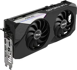 Відеокарта ASUS RTX 3070 8Gb Dual OC LHR (DUAL-RTX3070-O8G-V2) (GDDR6, 256 bit, PCI-E v4.0 x16) Б/в - мініатюра 3