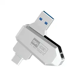 Флеш XO U50 USB 3.0+Type-C 256 GB