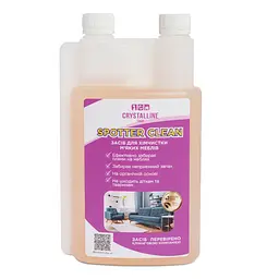 Засіб для хімчистки тканинних та шкіряних меблів Crystalline shop Spotter Clean 1 л