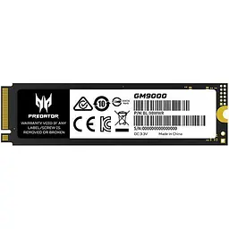 SSD накопичувач Acer Predator GM9000 8TB (BL.9BWWR.142) [155342] - мініатюра 5