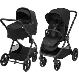 Коляска 2 в 1 універсальна Maxi-Cosi Oxford+ Twillic Black (1978390110)