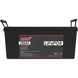 Акумулятор Must LiFePO4 24V (25.6V/200Ah/5120Wh) (LP15-24200) [123425] - мініатюра 3