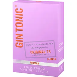 Парфумована вода для жінок Gin Tonic Original 78 Purple 50 мл - мініатюра 3