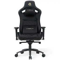Геймерське крісло Cyberlux Apollo Black (арт. GM-404 B) - мініатюра 3