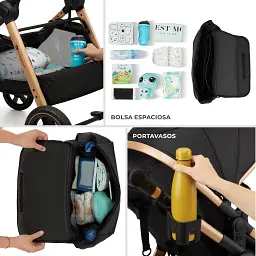 Універсальна коляска 2 в 1 Kinderkraft Esme Black (KSESME00BLK2000) - мініатюра 6