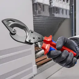 Кабелеріз з важельним мехнізмом KNIPEX 95 31 250 - мініатюра 3