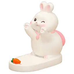Підставка для телефону Funny Animals Rabbit With Carrot