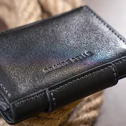 Чоловіча шкіряна візитниця GRANDE PELLE 7,5х10х1 см acs0015973 - мініатюра 9
