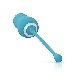 Віброяйце Cala Azul Elena Vibrating Egg With Remote Control, 16,2 см блакитний - мініатюра 6
