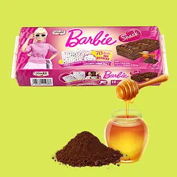 Бісквіт шоколадний Freddi Barbie Cake Cocoa Honey Filling 250 г
